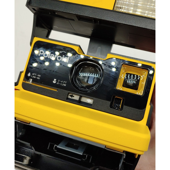 Polaroid Job Pro 2 Instant Film Camera UNTESTED with Strap 2000s - Picture 12 of 16